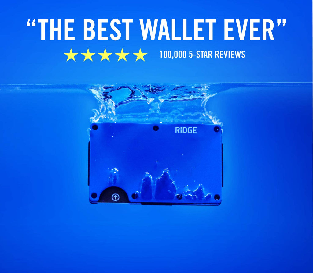 Ridge Wallet - High Dive Blue