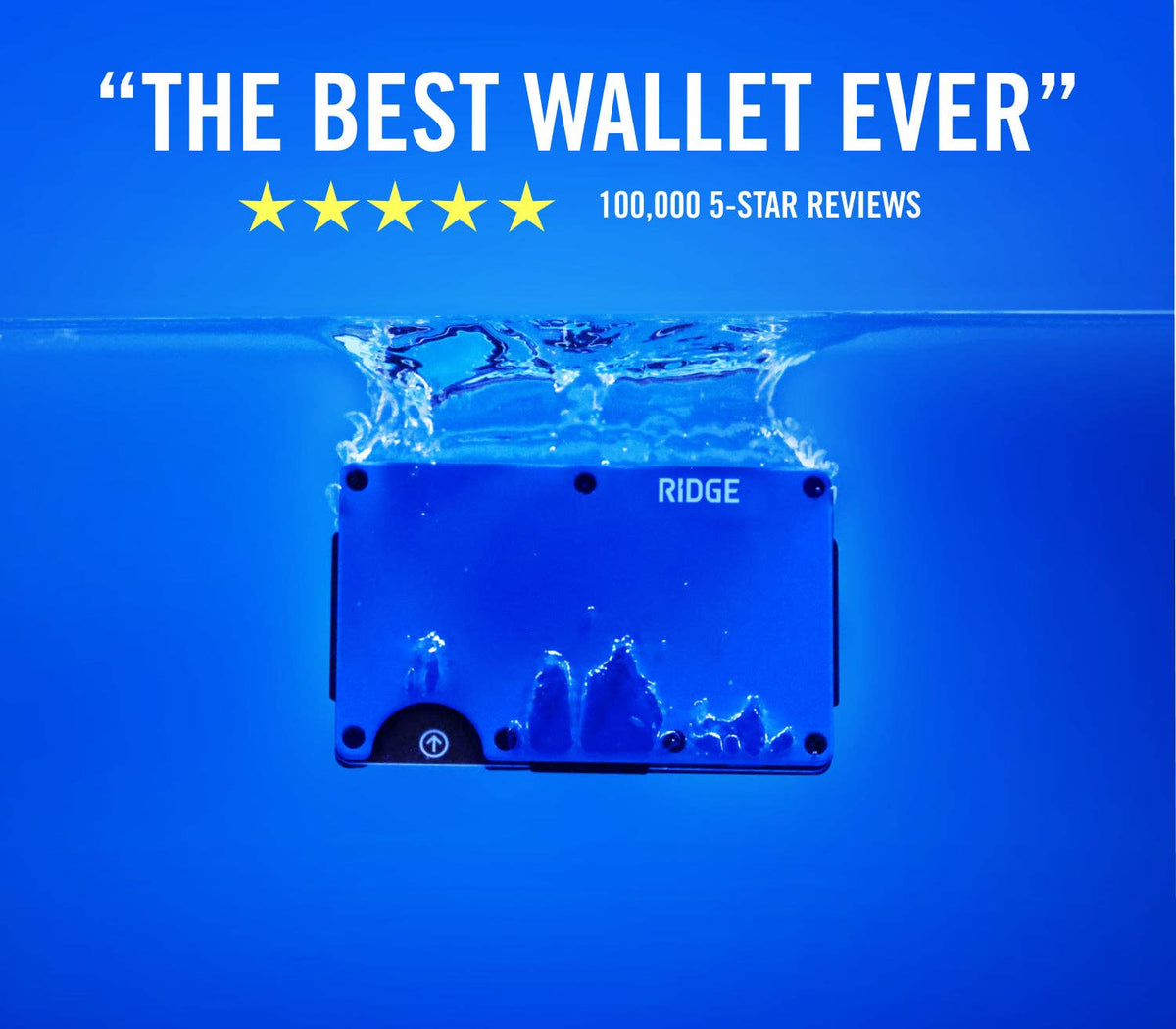 Ridge Wallet - High Dive Blue
