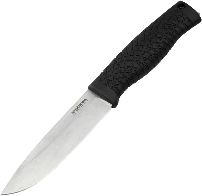 Böker Bronco 4.5″ Fixed Blade Knife – Prairie Coyote Engraving