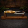 Helle Nord Fixed Blade Knife – Feather Engraving