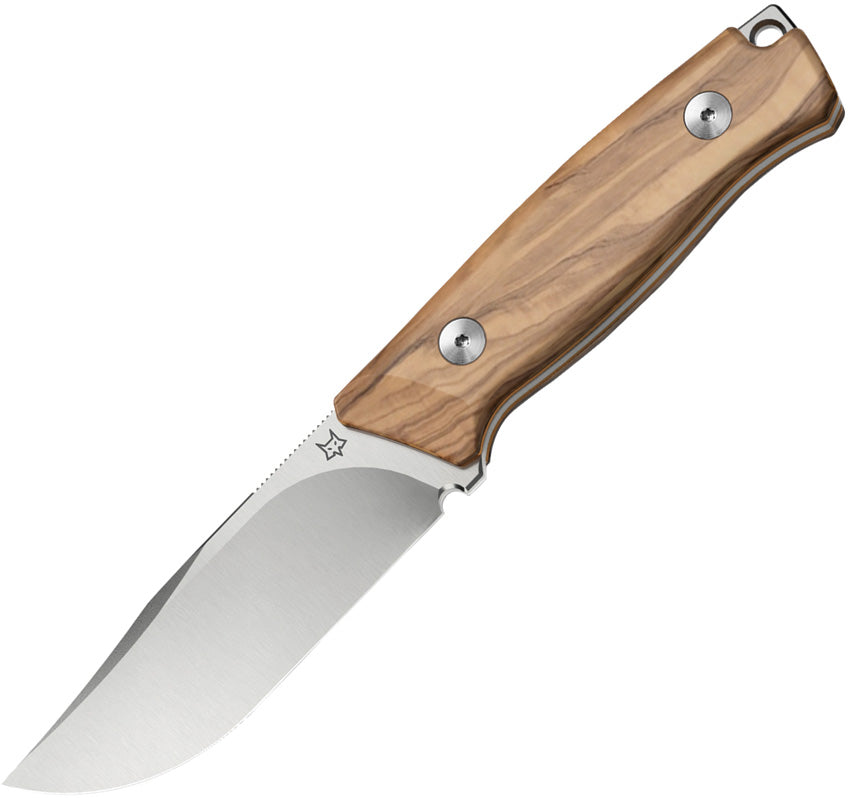FOX Receiver Fixed Blade Knife - Olive Wood