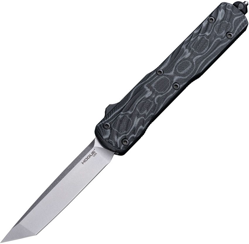 Hogue Counterstrike OTF Automatic Knife – Tanto & Black G-Mascus G10