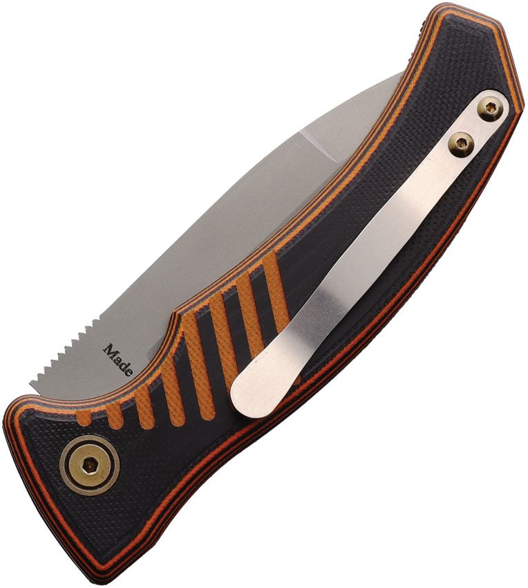 Knives of Alaska Eagle Auto Knife – Orange G10 & MagnaCut