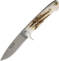 Knives of Alaska Legacy Fixed Blade - MagnaCut & Stag