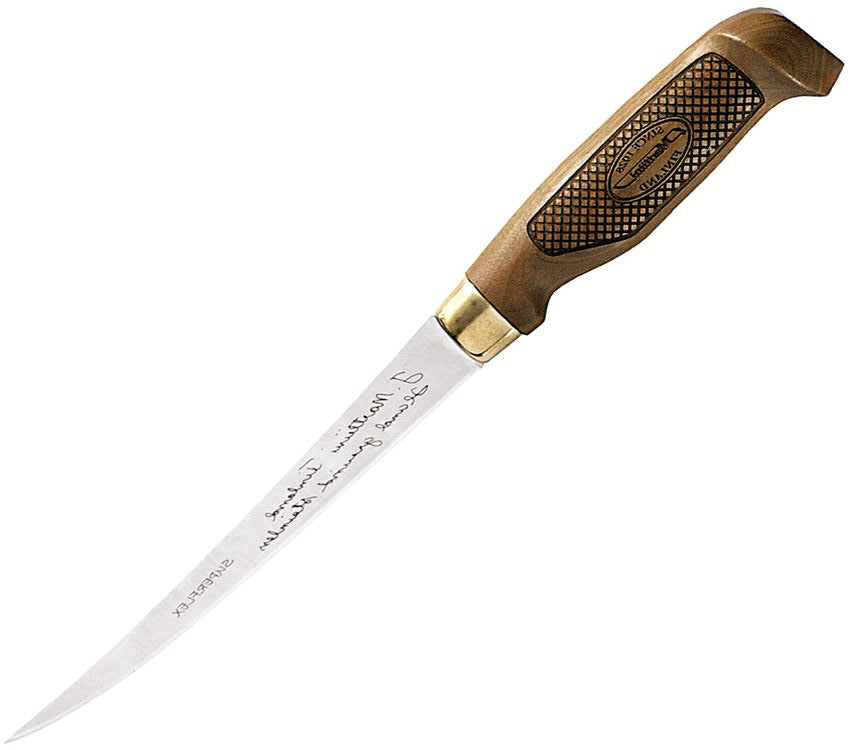 Marttiini Superflex Fillet Knife - 6" Blade & Birch Handle