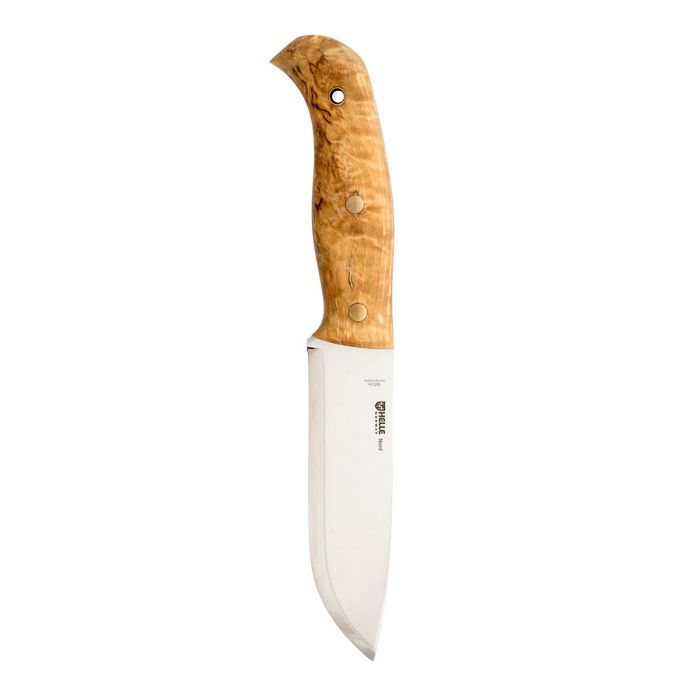 Helle Nord Fixed Blade Knife – Feather Engraving