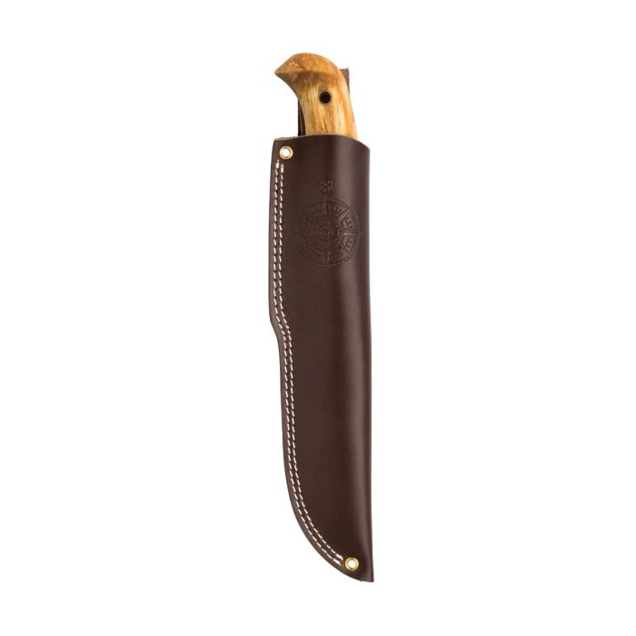 Helle Nord Fixed Blade Knife – Feather Engraving