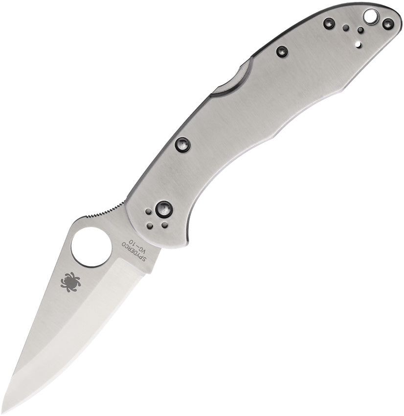 Spyderco Delica 4 Stainless Lockback