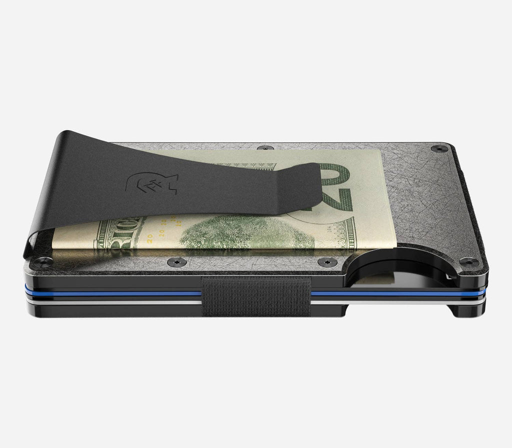Ridge Wallet - Stonewashed Titanium