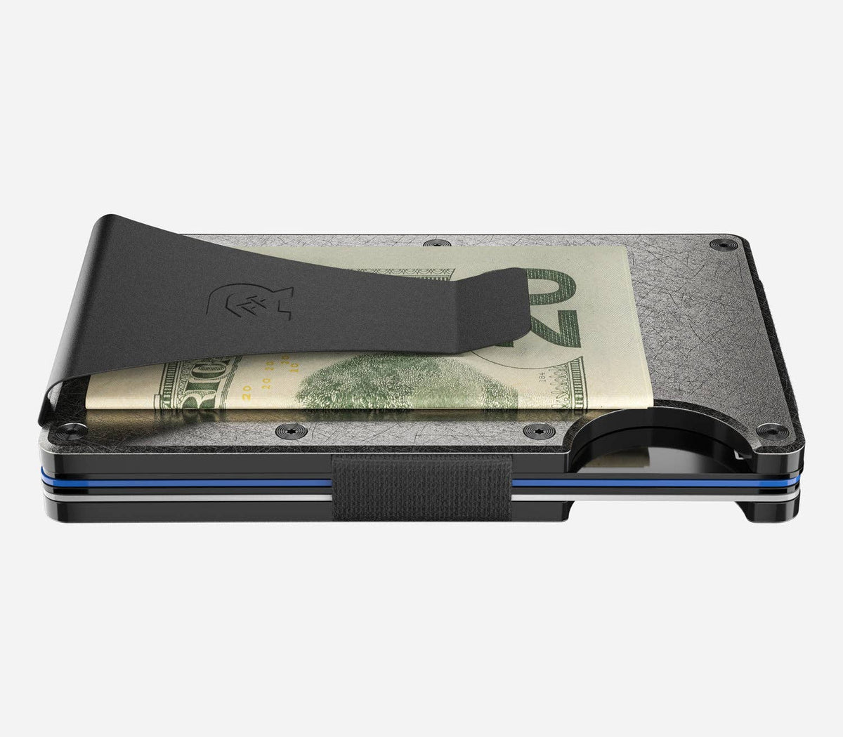 Ridge Wallet - Stonewashed Titanium