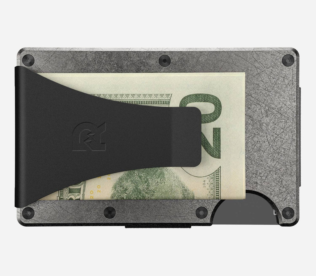 Ridge Wallet - Stonewashed Titanium