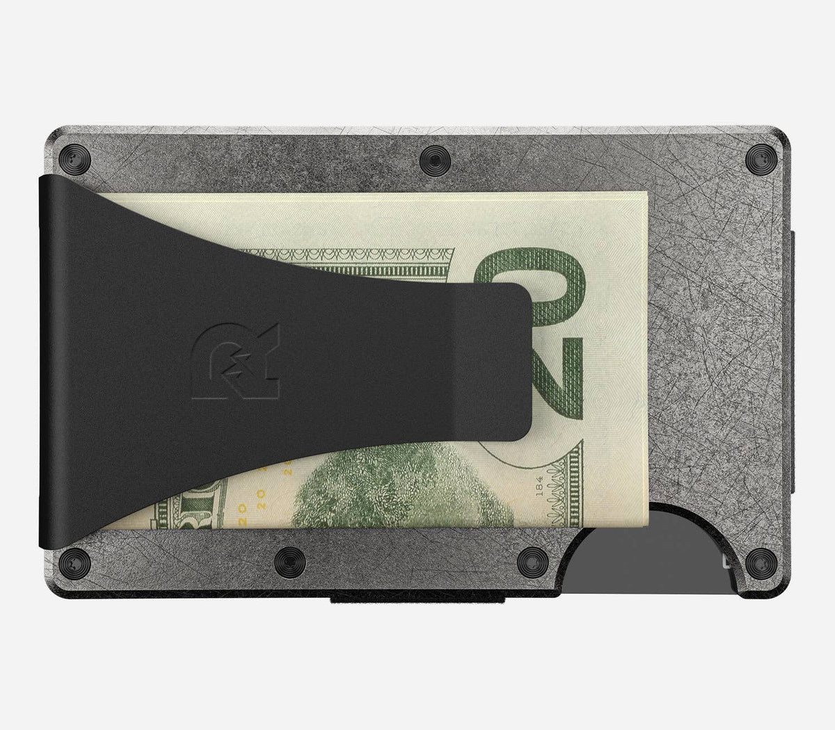 Ridge Wallet - Stonewashed Titanium